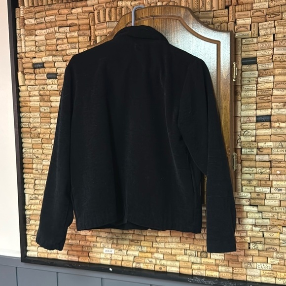 Vintage Y2K embroidered floral acrylic White Stag jacket size S - Picture 2 of 5